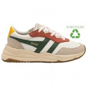 Gola Women's Saturn Quadrant Leather Sneaker multicolored; good used; 10